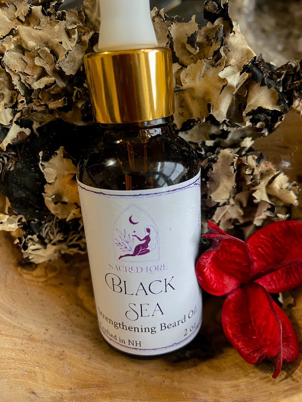 Black Sea Beard Oil, 2oz Beard Oil, Beard Care, Beard Grooming, Gifts for Him